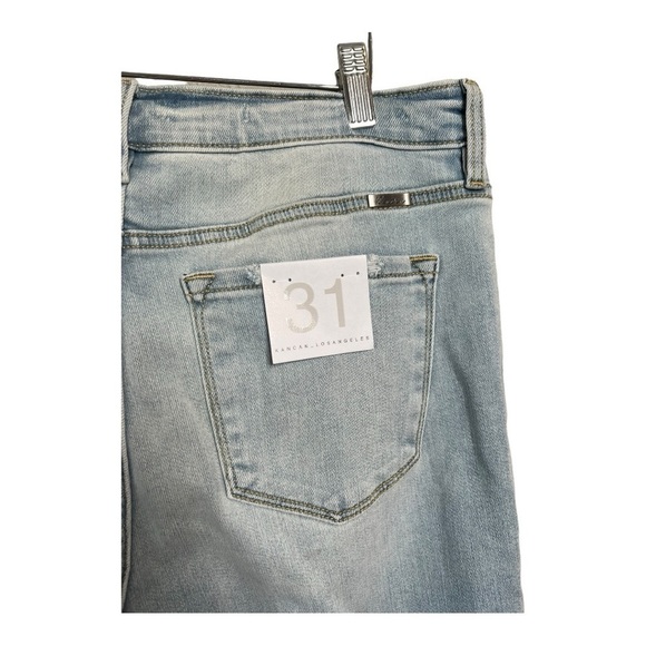 KanCan Light Stone Tapered Cut Off Cuffed Jeans Size 15/31 Style ML1457-2-SF - Picture 9 of 16